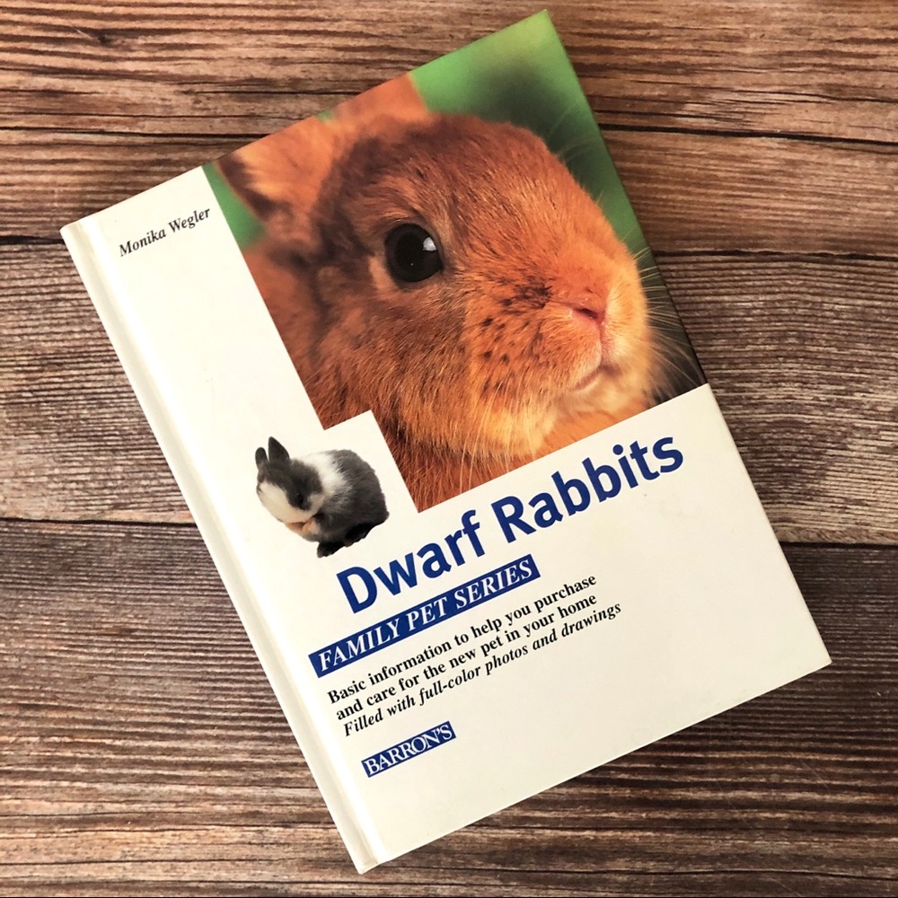Barron’s Dwarf Rabbits Hardcover Book